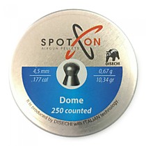 Пули SPOTON Dome 4,5мм, 0,67гр. 250шт.